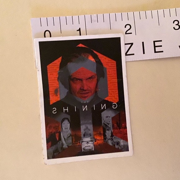 THE SHINING Sticker Pack of 2 Evil Twins + Here’s Johnny NEW Rare Collection - Picture 9 of 14